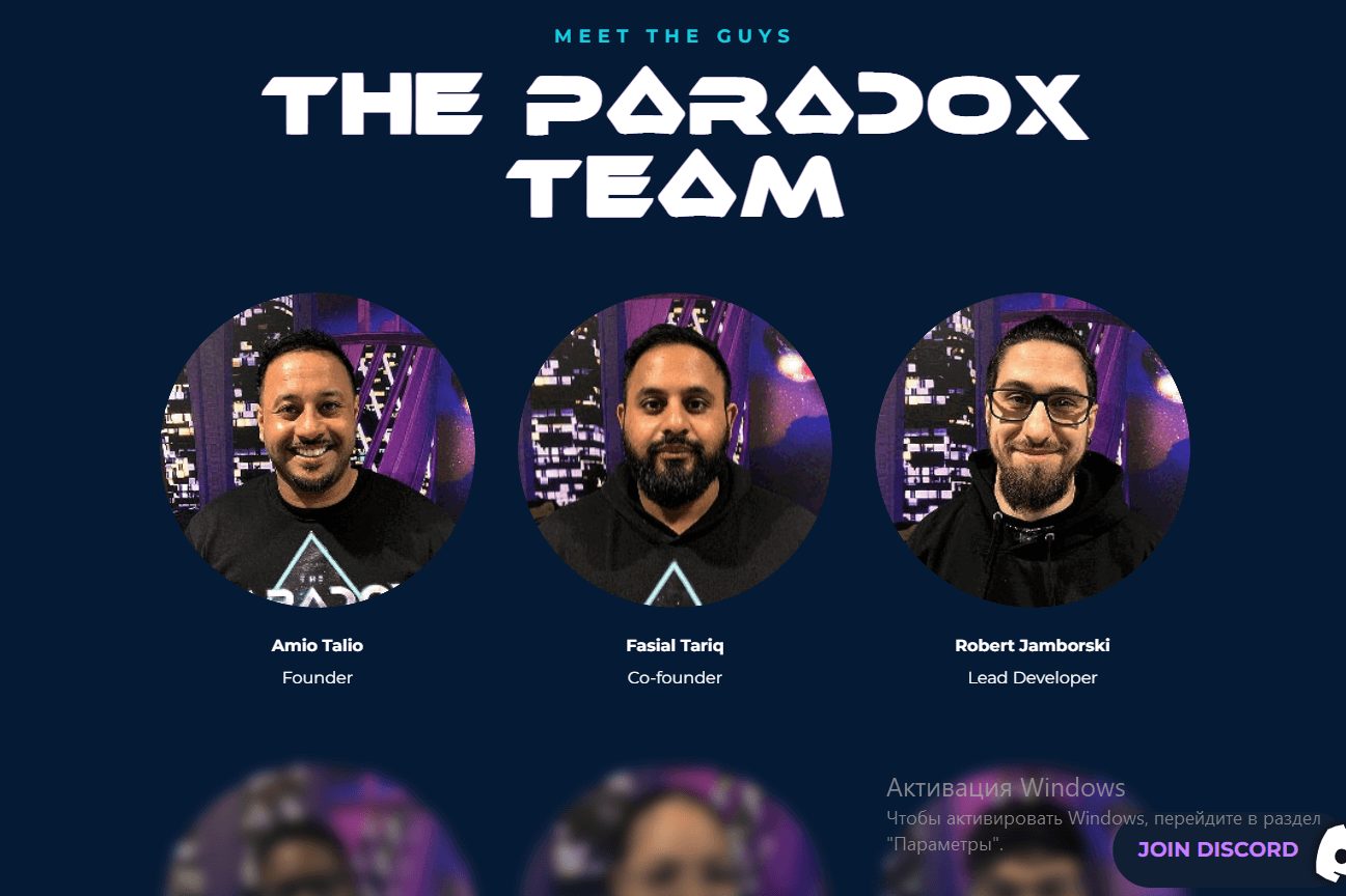 paradox metaverse crypto price