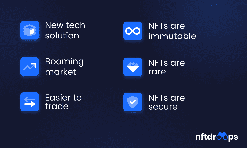 benefits of investing in NFT