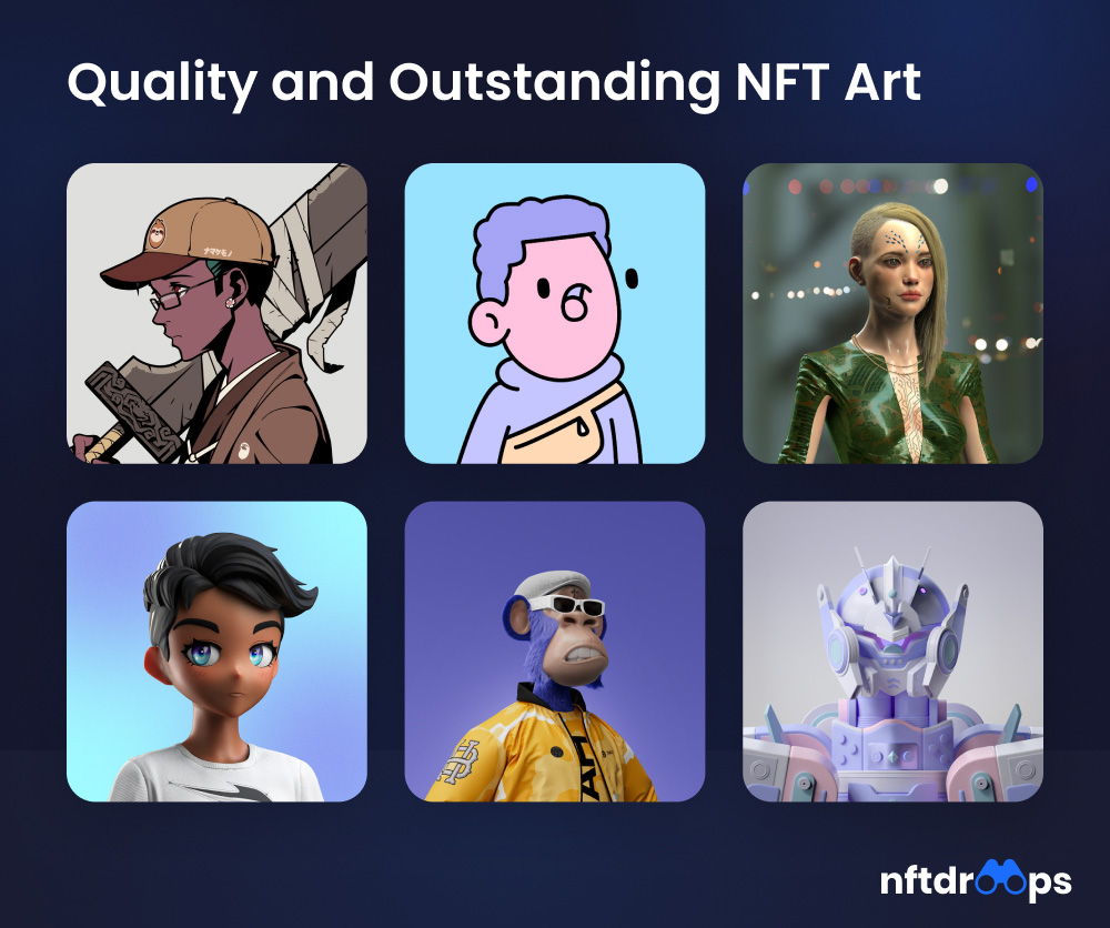 what's high quality NFT art